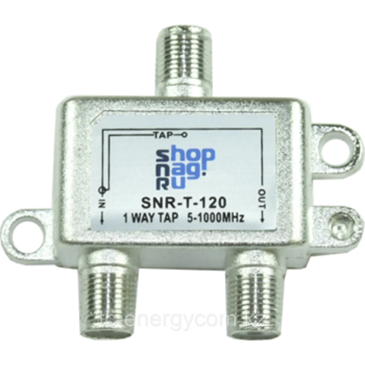 Ответвитель абонентский SNR-T-116 на 1 отвод вносимое затухание IN-TAP 16dB., фото 1