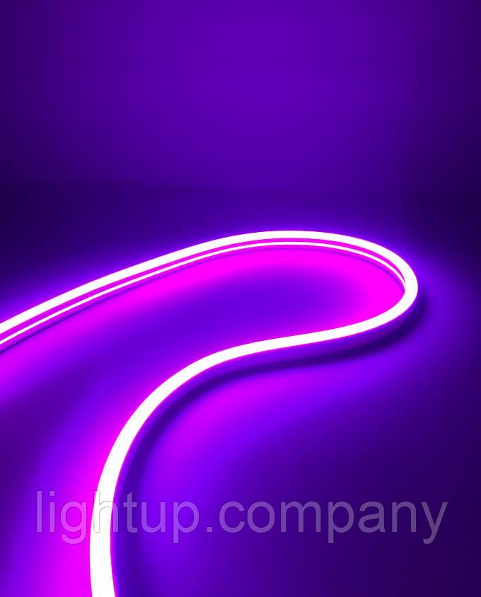 Гибкий неон фиолетовый SMD2835, 120led/m,12V, 5х12мм, фото 1