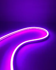 Гибкий неон фиолетовый SMD2835, 120led/m,12V, 5х12мм