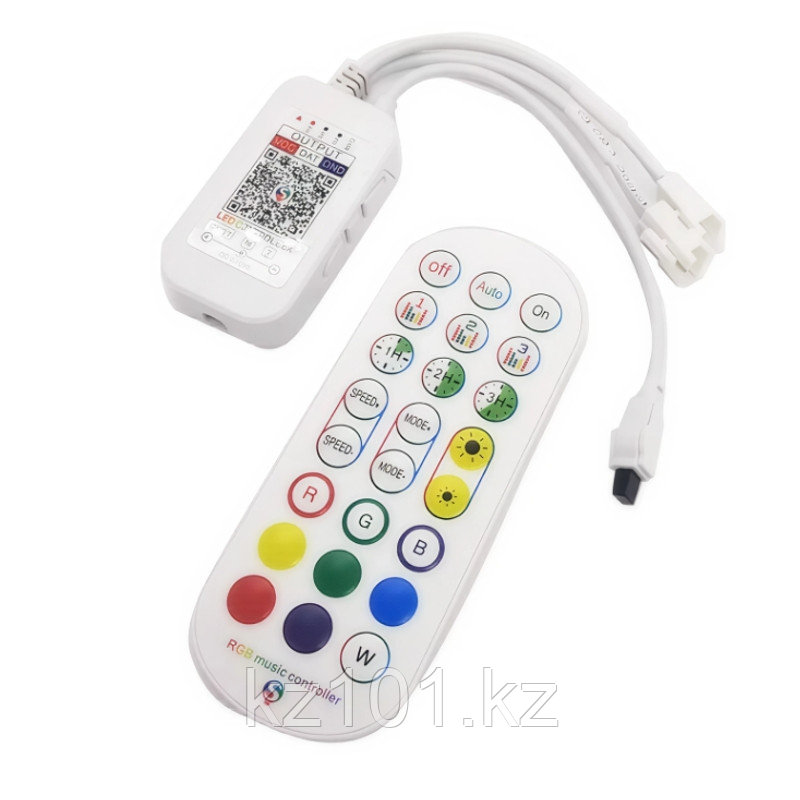 RGB контроллер с пультом на 24 кнопки для светодиодной ленты RF-24