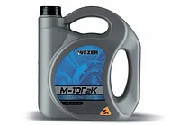 Минеральное моторное масло Wezer М-10Г2К SAE 30 API CC, 5 л