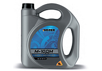 Минеральное моторное масло Wezer М-10ДМ SAE 30, 5 л