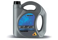 Минеральное моторное масло Wezer М-8Г2К SAE 20W-20 API CC, 5 л