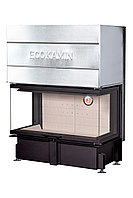 Каминная топка Экокамин ДЕЛЬТА 1000 K (от 65 до 150 м2) три стекла