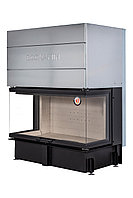 Каминная топка Экокамин ДЕЛЬТА 1200 (от 105 до 190 м2) три стекла принтинг