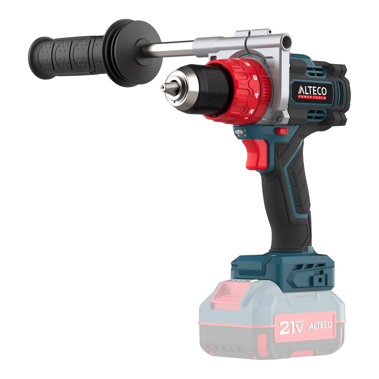 ALTECO Бесщеточная аккумуляторная ударная дрель-шуруповерт ALTECO CID 21-150 BL Solo (без АКБ И ЗУ), фото 1