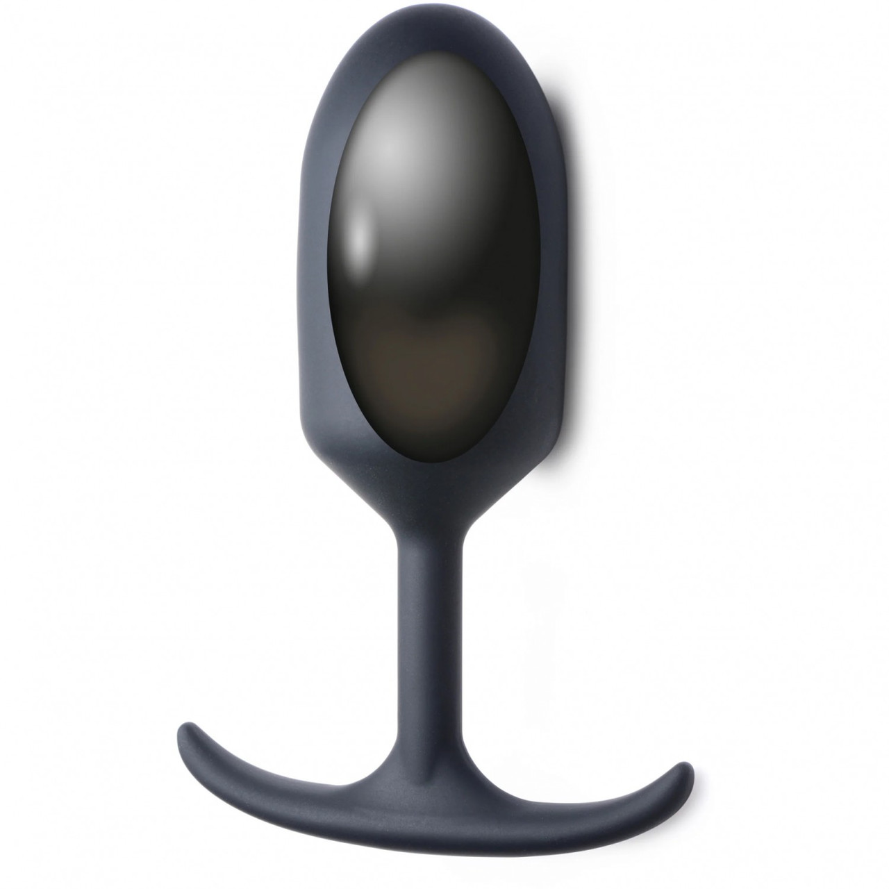 Анальная пробка с утяжелением Heavy Hitters Premium Silicone Weighted Anal Plug, XL, черный, 16.8х5 см