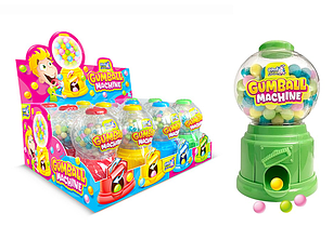 Игрушка Диспенсер GUMBALL Machine 120 гр / Sweet Flash