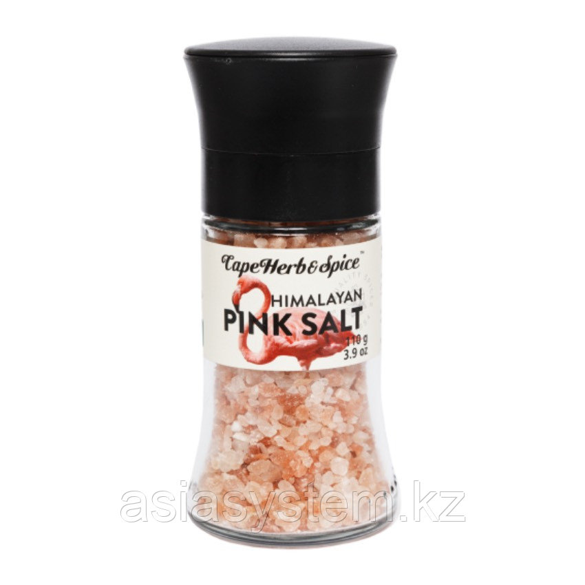 Соль розовая гималайская 110г мини-мельница Cape Herb & Spice, фото 1