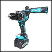 Sturm! CD2080I аккумуляторная бесщёточная ударная дрель-шуруповёрт 18 В, 80 Н·м, 5-в-1, 2×3.0 А·ч, кейс