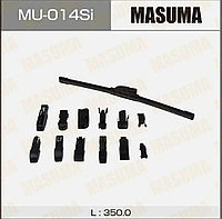 Щетка бескаркасная MASUMA MU-014SI 350 мм, 1 шт