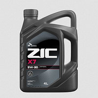 Синтетическое ZIC X7 5W-30 4 л