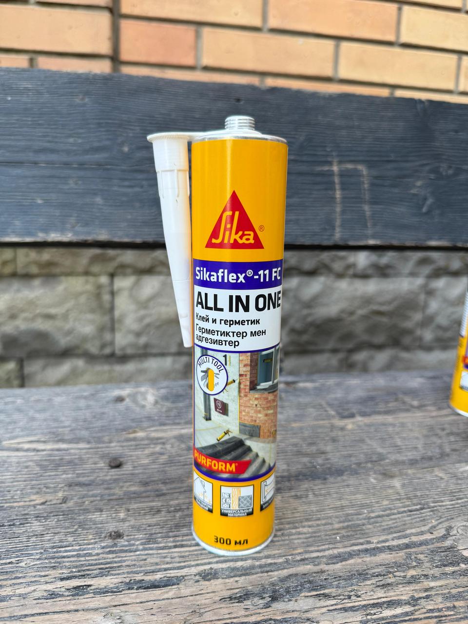 Герметик полиуретановый Sikaflex-11FC Purform Белый, фото 1