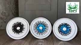 Насадки с ресницами , для него и для нее - набор 3 шт