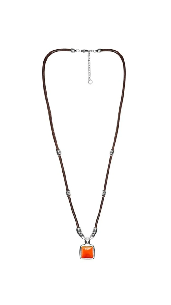 Колье / KUBIK / кожа / EB 150 ( пр. Абая 141- 14), фото 1