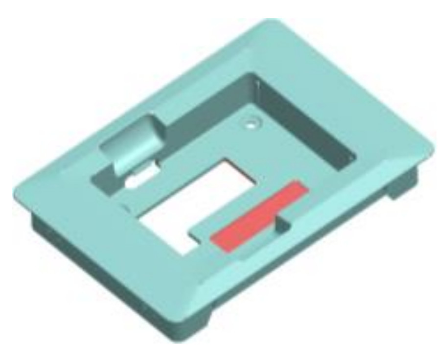 Кронштейн для крепления панели оператора на дверце шкафа для STV320, фото 1