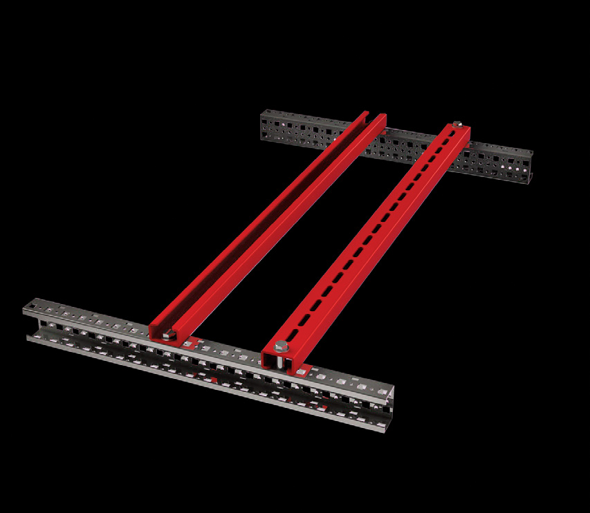 Профиль для тяжелого оборудования на шкаф шириной 600мм