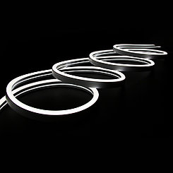 Гибкий неон холодный 6000К SMD2835, 120led/m, 220V AC, 8х16мм