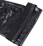 Кожаные чулки с силиконовой лентой, фото 4