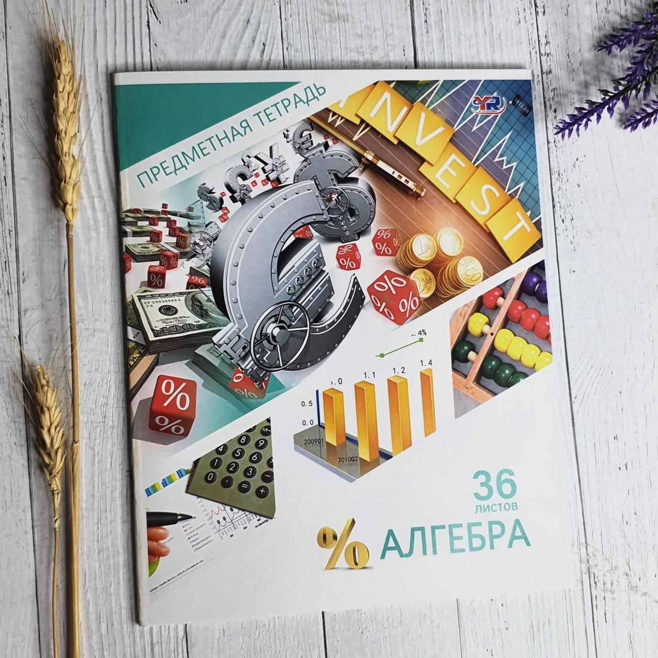 Предметная тетрадь "Алгебра" с подсказками
