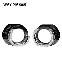 LED маска M8-L, модель 3, двухцветная