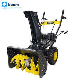 Снегоуборщик Huter SGC 4000E ( 7 л.с | 72кг | захват см 56 | 4 вперед / 2 назад | Электростартер от сети 220В + Ручной | Бензин)