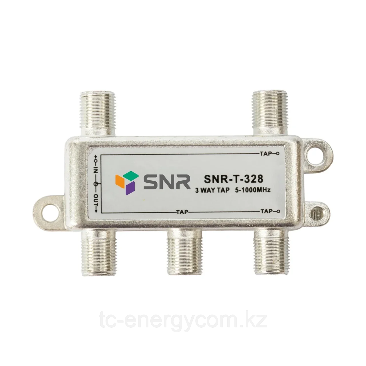 Ответвитель абонентский SNR-T-328 на 3 отвода, вносимое затухание IN-TAP 28dB., фото 1