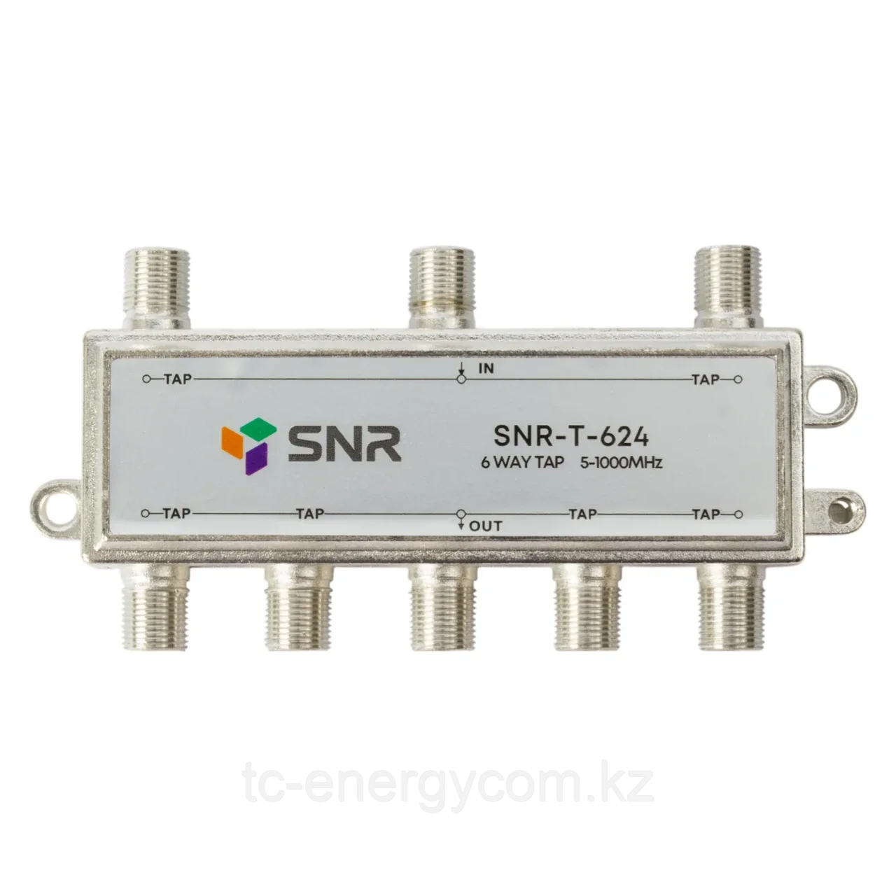 Ответвитель абонентский SNR-T-624, на 6 отводов, вносимое затухание IN-TAP 24dB., фото 1
