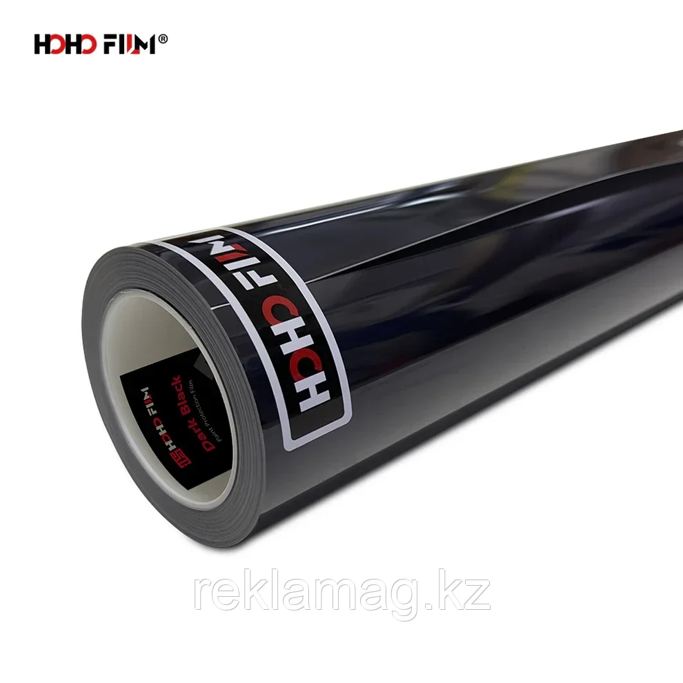 Пленка HOHO FILM TPU-GLOSSY BLACK (1,52*15м), 190 мкр, PPF глянцевая черная, фото 1