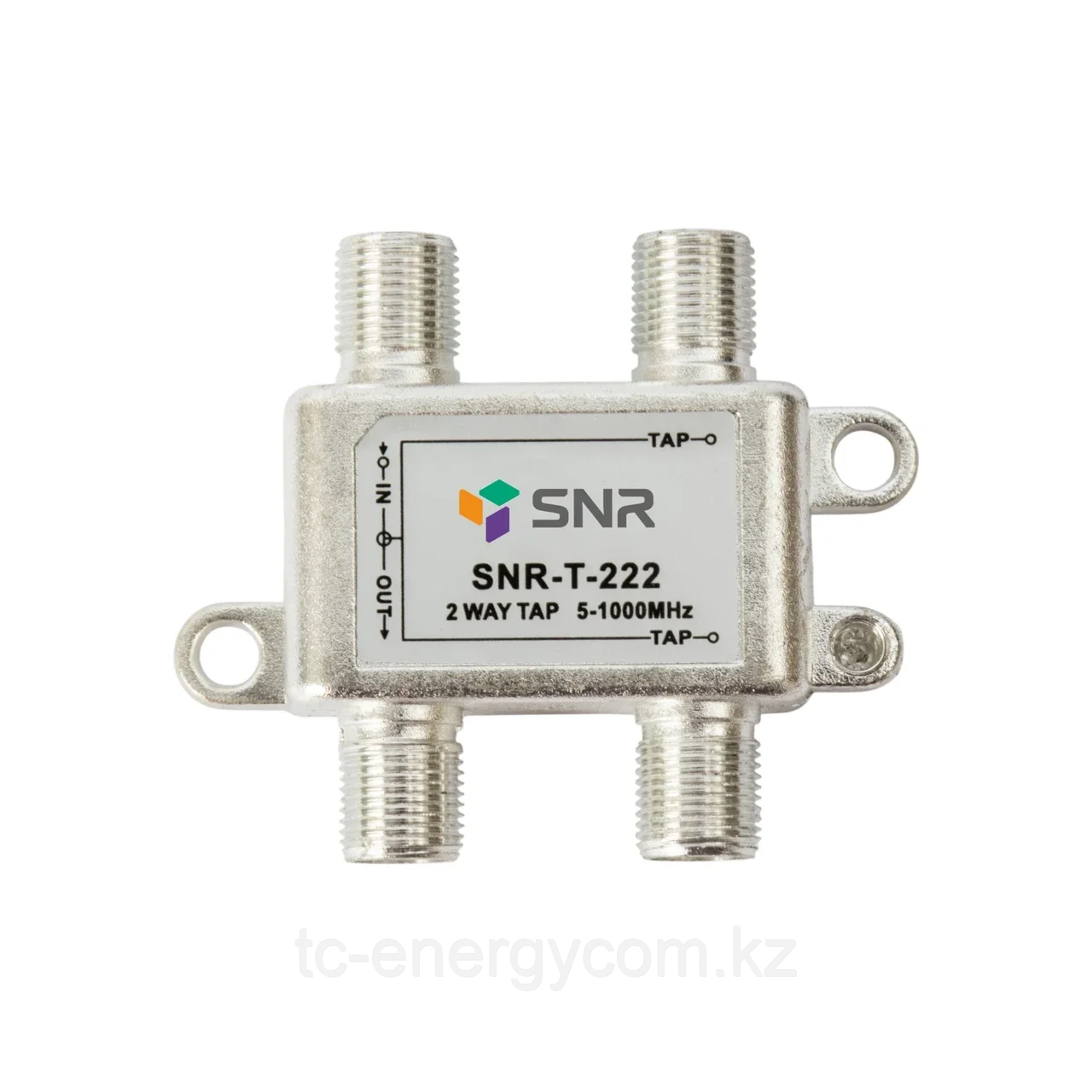 Ответвитель абонентский SNR-T-222 на 2 отвода, вносимое затухание IN-TAP 22dB., фото 1