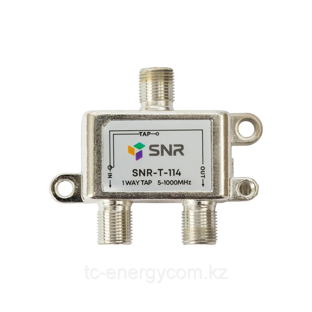 Ответвитель абонентский SNR-T-114 на 1 отвод вносимое затухание IN-TAP 14dB., фото 1