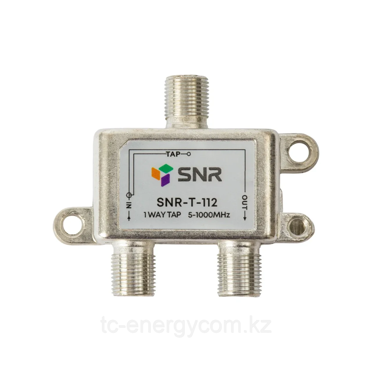 Ответвитель абонентский SNR-T-112 на 1 отвод вносимое затухание IN-TAP 12dB., фото 1