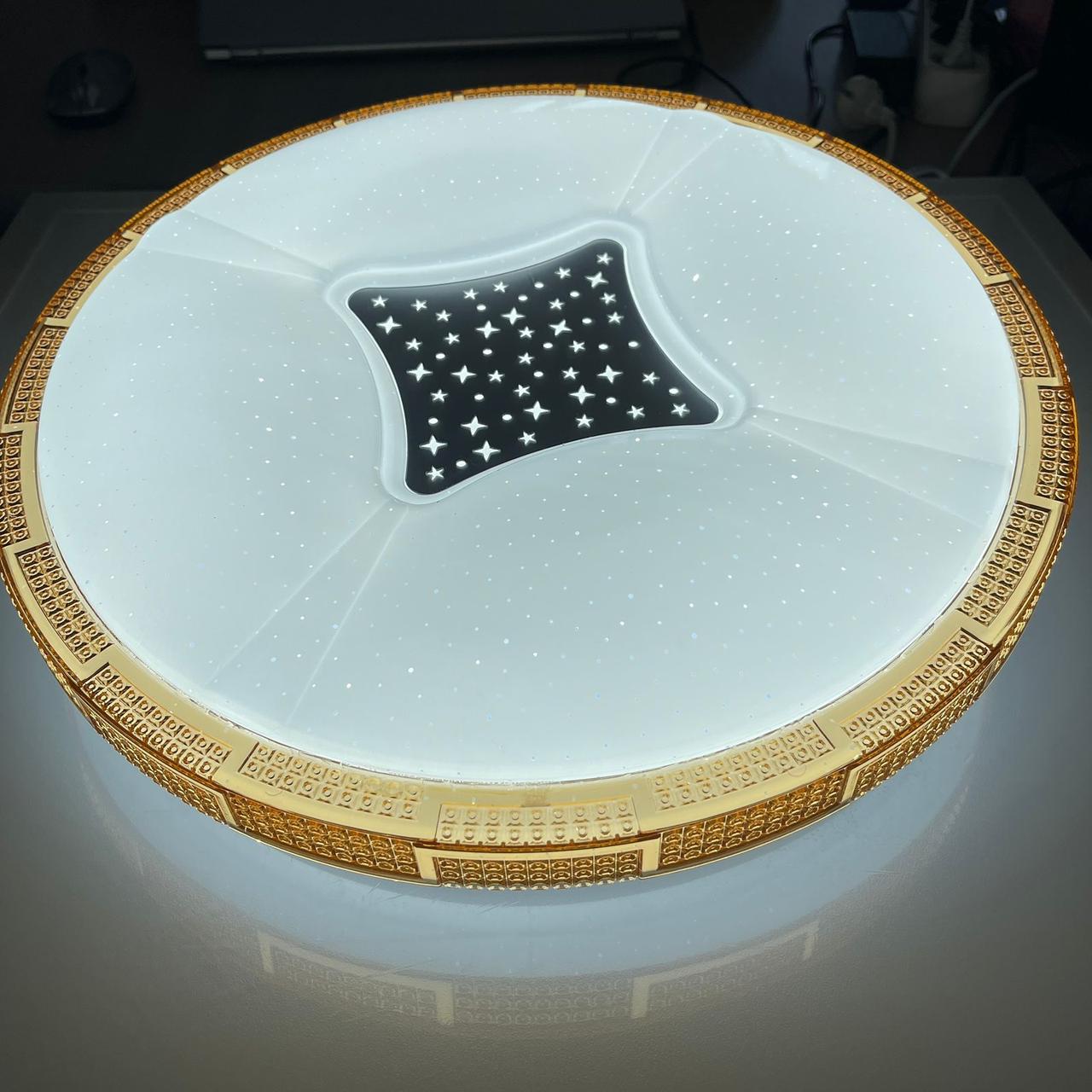 Потолочный плафон/светильник Констелла золото 60W, фото 1