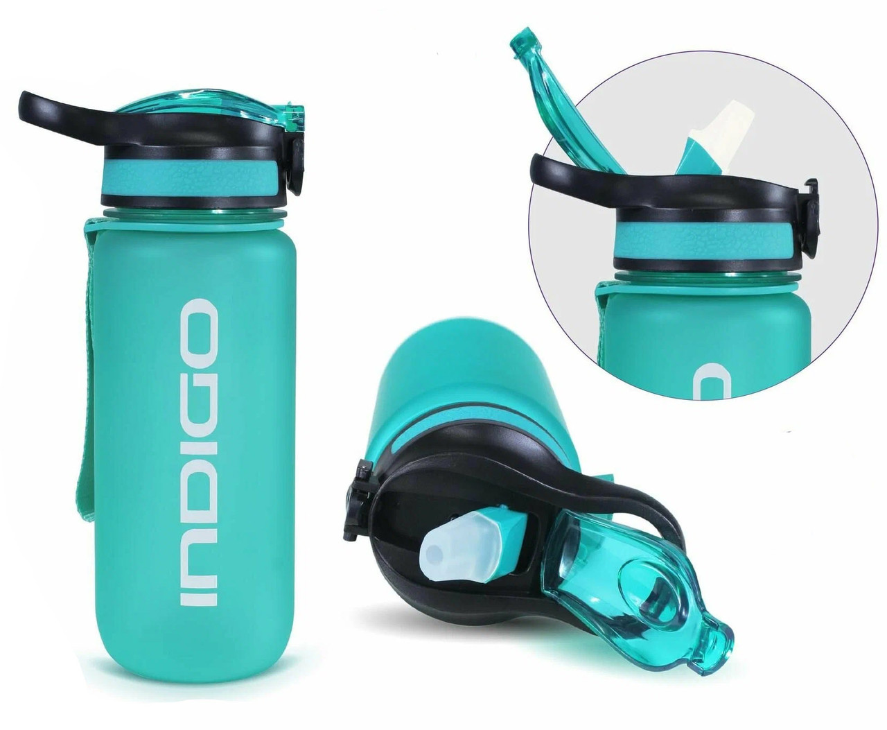 Спортивная бутылка для воды INDIGO, фото 1