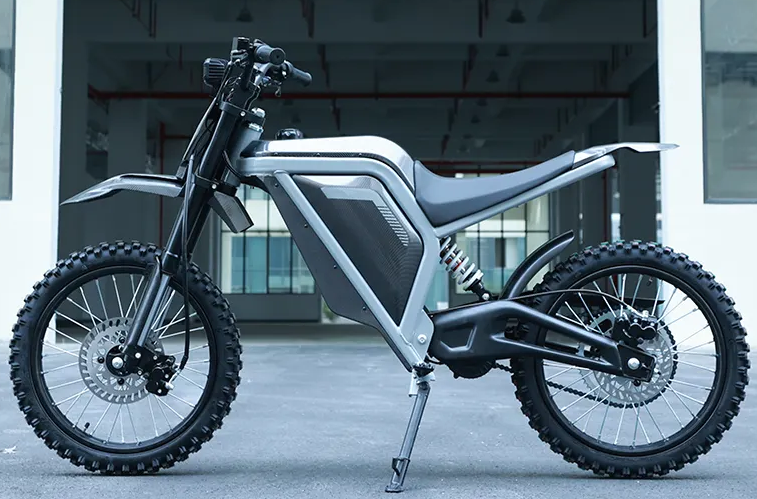 Электробайк Dirt Bike   EM-22, 60v 2500w ( max 4000w) , аккум. Li-ion 60v 27 A/H. Колеса 22*3"., фото 1