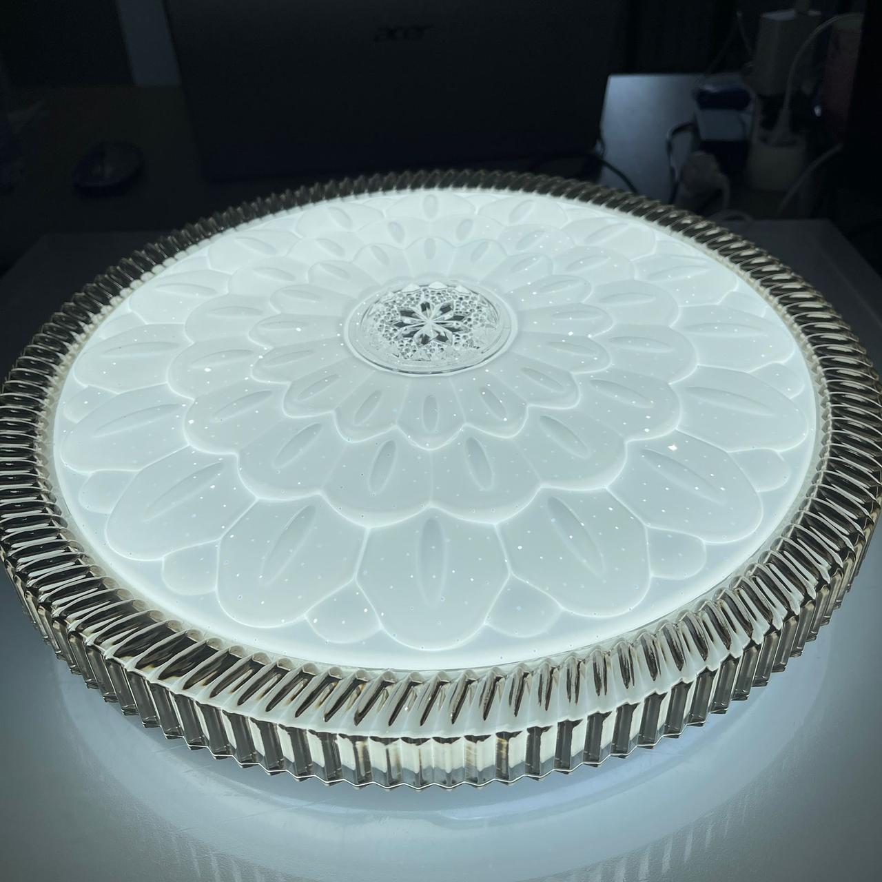 Потолочный светильник/плафон Кристалл Смоки 60W, фото 1