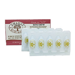Фитосвечи Amanat BioOrganic вагинально-ректальные, 10 шт