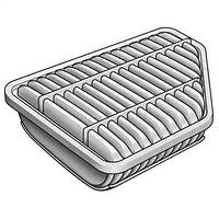 17801-26010, Фильтр воздушный TOYOTA RAV4 2AD# ALA30 1ADFTV DIESEL 2005-2015