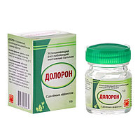 Аюрведический расслабляющий бальзам Долорон, от простуды и для суставов 10 г