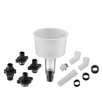 Воронка для залива охлаждающей жидкости с комплектом переходников