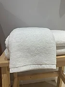Полотенце белое отель 50*90, плотность 550гр. Узбекистан
