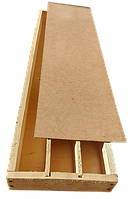 Ящик под керн HQ 3 ячейки без ручек