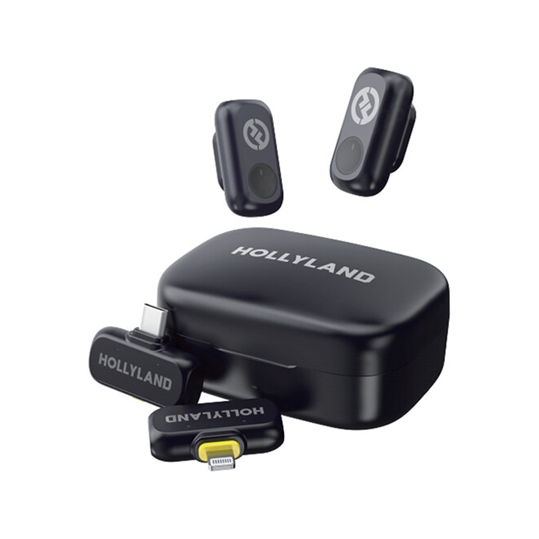 Петличный микрофон Hollyland Lark A1 Combo Черный 2-031422 A1COM