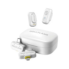 Петличный микрофон Hollyland Lark A1 Combo Белый 2-031423 A1COM