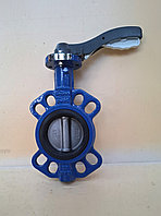 Затвор поворотный дисковый чугунный DN80 PN25 Haiao Ду80