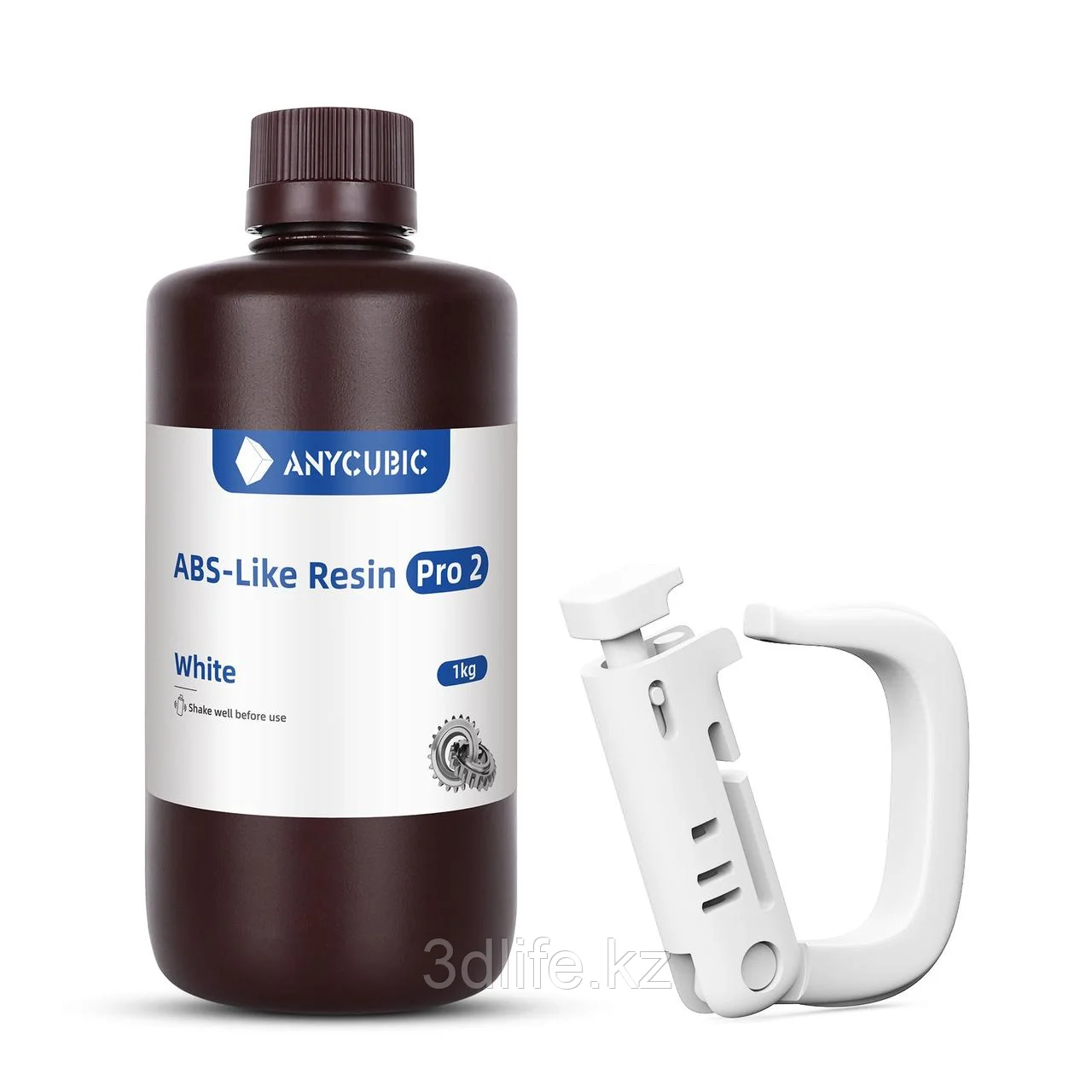 Anycubic ABS-Like Resin Pro 2 White 1 Kg, фото 1