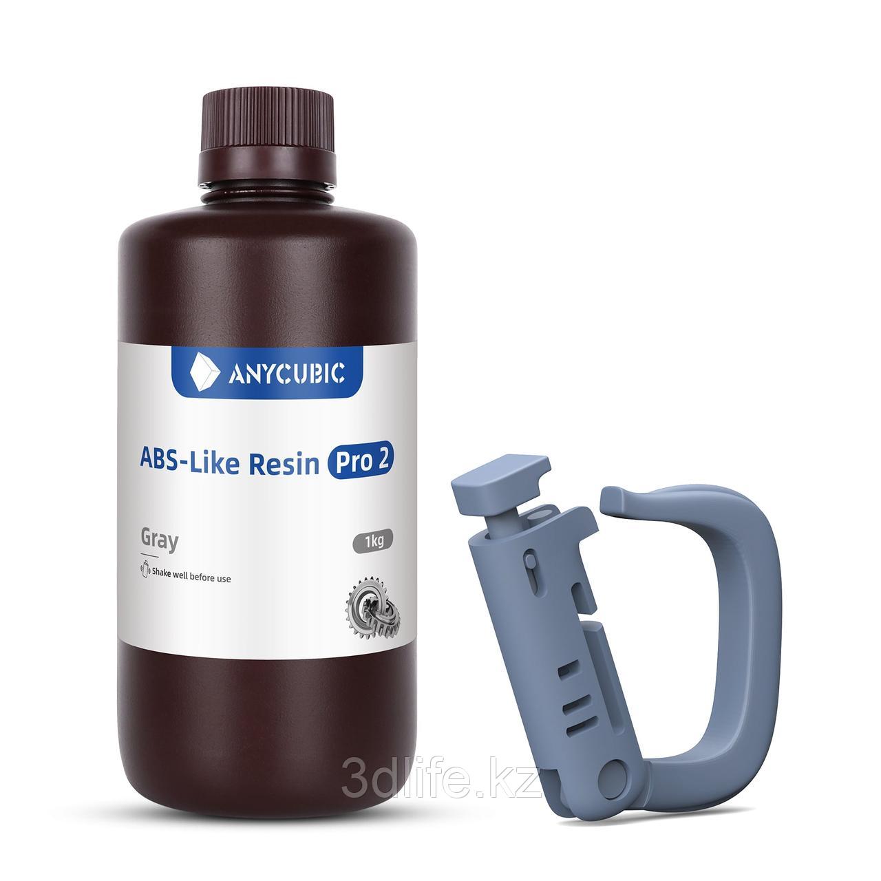 Anycubic ABS-Like Resin Pro 2 Gray 1 Kg, фото 1