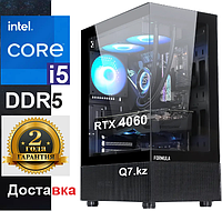 Игровой компьютер Intel Core i5 14400F, DDR5 8Gb, SSD 1Tb, Nvidia RTX 4060 8Gb