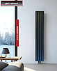 Радиатор вертикальный Brandoni VC12-14 черный, фото 2