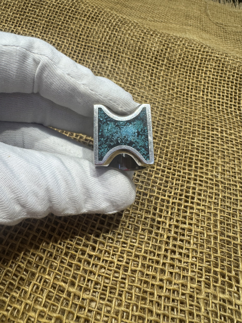 Кольцо / бирюза / 18 размер ( пр. Абая 141 ), фото 1